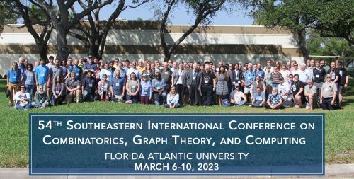 55th Southeastern International Conference on Combinatorics, graph Theory, and Computing, March 4-8, 2024
