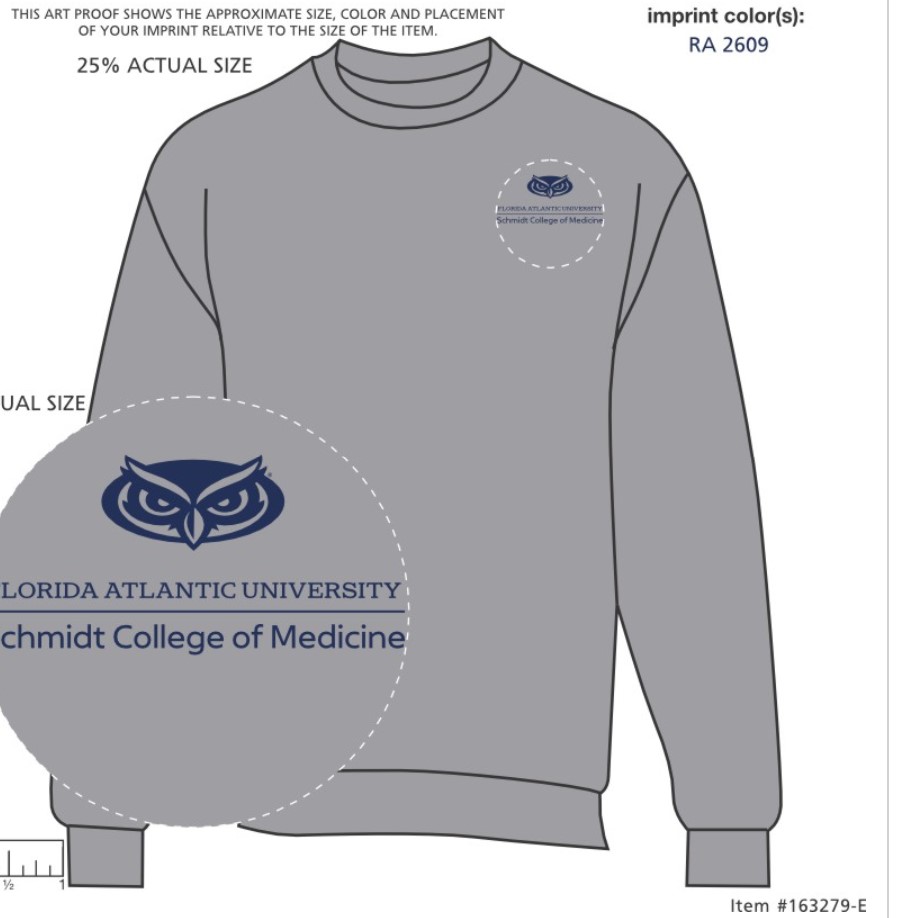 PRE-ORDER:  Gildan Softstyle Fleece Crew Sweatshirt - Embroidered 